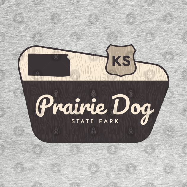 Prairie Dog State Park Kansas Welcome Sign by Go With Tammy